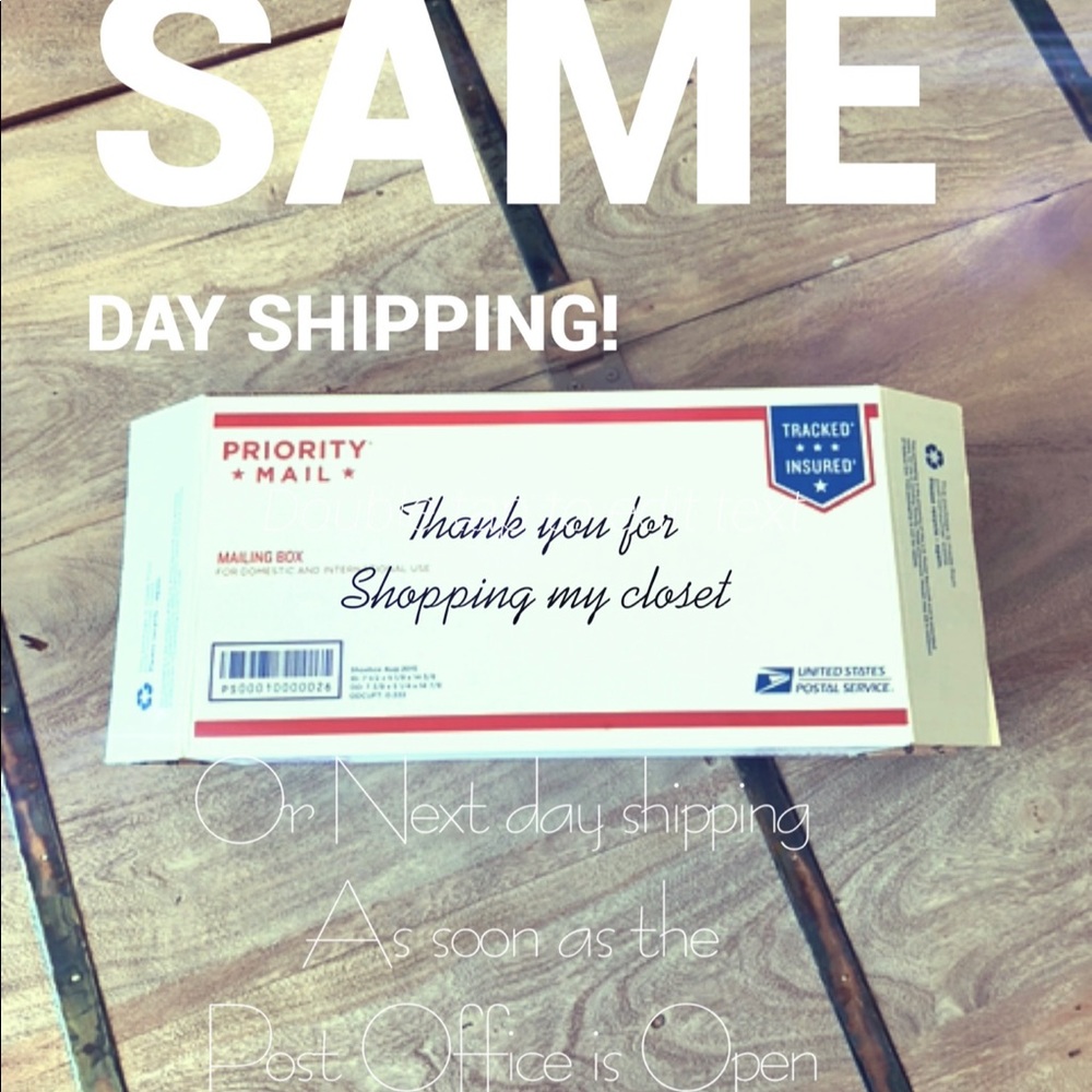 Same Day / Next Day Ship M-F 📬